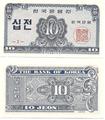 Corée du Sud - Pick 28 - Billet de collection de la Banque de Corée - Billetophilie