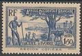 COTI126 - Philatélie - Timbre de Côte d'Ivoire N° Yvert et Tellier 126 - Timbres de colonies françaises - Timbres de collection