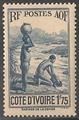 COTI127A - Philatélie - Timbre de Côte d'Ivoire N° Yvert et Tellier 127A - Timbres de colonies françaises - Timbres de collection