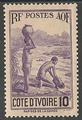 COTI131 - Philatélie - Timbre de Côte d'Ivoire N° Yvert et Tellier 131 - Timbres de colonies françaises - Timbres de collection