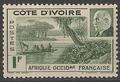 COTI169 - Philatélie - Timbre de Côte d'Ivoire N° Yvert et Tellier 169 - Timbres de colonies françaises - Timbres de collection