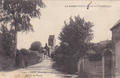 CPA50BRI0311179 - Philatelie - Carte postale ancienne entrée du Bourg de Brix - Cartes postales anciennes de collection