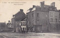 CPA50SSL1610153 - Philatelie - Carte postale ancienne de la Rue du Commerce de Saint Sauveur Le Vicomte - Cartes postales anciennes de collection