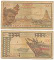 Djibouti - Pick 36a - Billet de collection de la banque centrale de Djibouti - Billetophilie