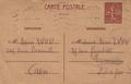 Entier postal - Philatélie 50 - timbre sur lettre