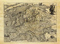 Europe - Philatélie - Reproduction de cartes géographiques anciennes