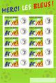 F3936 A - Philatelie - timbres de France personnalisés en feuille