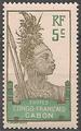 GAB36 - Philatelie - Timbre du Gabon N° Yvert et Tellier 36 - Timbres de colonies françaises - Timbres de collection