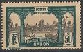 GAB61 - Philatelie - Timbre du Gabon N° Yvert et Tellier 61 - Timbres de colonies françaises - Timbres de collection