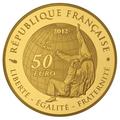 Judo 50 €-2 - Philatélie - pièce de monnaie argent de 50 € jeux olympiques d'été 2012 - judo - Monnaie de Paris