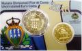 Kit Saint Marin - Philatélie 50 - pièces de monnaies euros de Saint Marin 2010 Coin Card - pièces de monnaies de collection