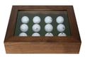 LI2443 - Philatélie 50 - matériel toutes collections - marque LINDNER - vitrine pour balles de golf