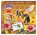 Marigny 2017 - Philatelie - bloc 4 jours de Marigny - timbre de France de collection