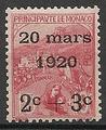 MON34 - Philatélie - Timbre de Monaco N° Yvert et Tellier 34 neuf - Timbres de collection