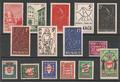 MONANNEE1954 - Philatelie - Année complète 1954 de timbres de Monaco - Timbres de Monaco
