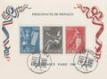 MONBF47obli - Philatélie - Bloc feuillet de Monaco N° 47 du catalogue Yvert et Tellier oblitéré - Timbres de collection