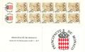 MONCAR4 - Philatélie - Carnet de timbres de Monaco n° YT 4 - Timbres de collection