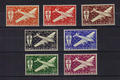 PA7-13 - Philatélie - timbre Poste Aérienne d'Océanie N° Yvert et Tellier 7 à 13 - timbres de colonies française - timbres de collection