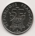 Pièce5francs772 - Philatelie - Pièce de monnaie 5 francs centenaire tour eiffel N°772 - Pièces de monnaie de collection