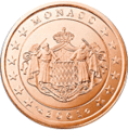 Pièce 5 centimes 2001 - Philatélie 50 - pièce de monnaie euros de Monaco 2001 - pièce de monnaie euros de collection de Monaco
