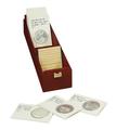 RC B-1 - Philatélie 50 - box pour étuis pour pièces de monnaies - matériel numismatique - LINDNER