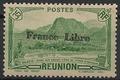 REU190 - Philatélie - Timbres de la Réunion N° Yvert et Tellier 190 charnière - Timbres de colonies françaises