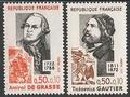 RF1727-1728 - Philatélie - Timbres de France N° Yvert et Tellier 1727 à 1728 - Timbres de collection