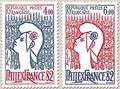 RF2216-2217 - Philatélie - Timbres de France N° Yvert et Tellier 2216 à 2217 - Timbres de collection