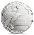 Rodin argent - Philatelie - pièce de monnaie - collection 7 arts - pièces de monnaies de collection