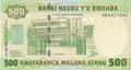 Rwanda - Philatélie - Billets de banque de collection
