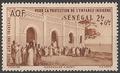 SENPA19 - Philatelie - Timbre Poste Aérienne du Sénégal N° Yvert et Tellier 19 - Timbres de colonies françaises
