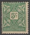 SENTAX12 - Philatelie - Timbre Taxe du Sénégal N° Yvert et Tellier 12 - Timbres de colonies françaises
