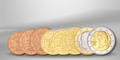 Série Autriche 2011 - pièces de monnaies euros d'Autriche