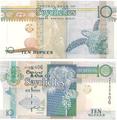Seychelles - Pick 36 - Billet de collection de la banque centrale des Seychelles - Billetophilie