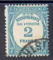 Taxe 61 - Philatelie - timbre de France Taxe oblitéré