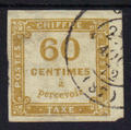 Taxe 8 O - Philatelie - timbre de France Taxe N° 8 oblitéré