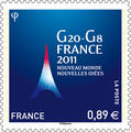 Timbre G20 - Philatélie 50 - timbre de France autoadhésif - timbres de collection