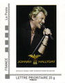 Timbre Johnny - Philatélie 50 - timbres de France autoadhésifs Johny HALLYDAY - timbres de collection
