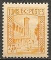TUN172 - Philatelie - Timbre de Tunisie N° Yvert et Tellier 172 - Timbres de colonies françaises