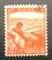 VAR750b - Philatelie - timbre de France Variété
