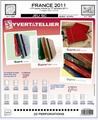 YT82001 - Philatélie 50 - jeux complémentaires 2011 Yvert et Tellier - matériel philatélique pour timbres de France de collection