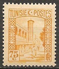 TUN172 - Philatelie - Timbre de Tunisie N° Yvert et Tellier 172 - Timbres de colonies françaises
