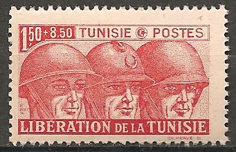 TUN249 - Philatelie - Timbre de Tunisie N° Yvert et Tellier 249 - Timbres de colonies françaises