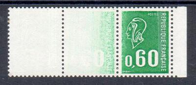 VAR1815f - Philatelie - timbre de France avec variété