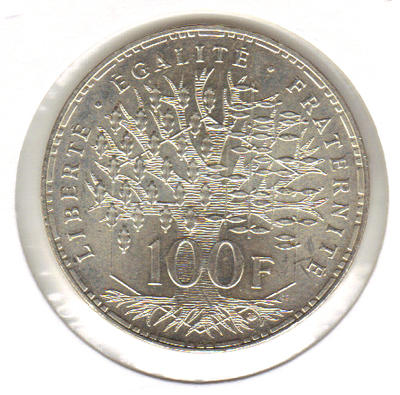 100F898-1984-2 - Philatélie 50 - pièce française de 100 francs