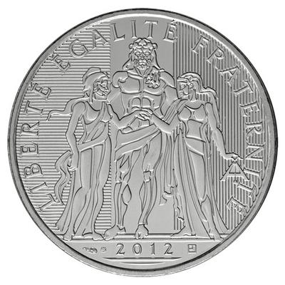 10 € Hercule 2012 - Philatélie - pièce de monnaie argent de 10 € Hercule 2012 - Monnaie de Paris