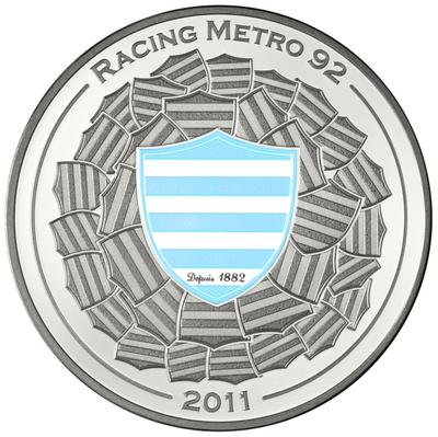 10 € Racing Métro-2 - Philatélie - pièce de monnaie de 10 € en argent Racing Métro - Monnaie de Paris