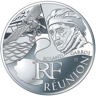 10 € Réunion - Philatélie - pièce de 10 € région de France 2012 - Monnaie de Paris - pièce de monnaie euros de collection