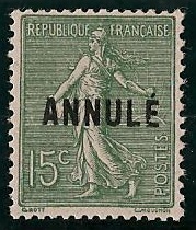 130CI 2- Philatélie - Timbres de France cours d'instruction N° 130CI2 du catalogue Yvert et Tellier - Timbres de collection