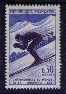 1326a - Philatélie 50 - timbre de France avec variété N° Yvert et Tellier 1326a - timbre de France de collection
